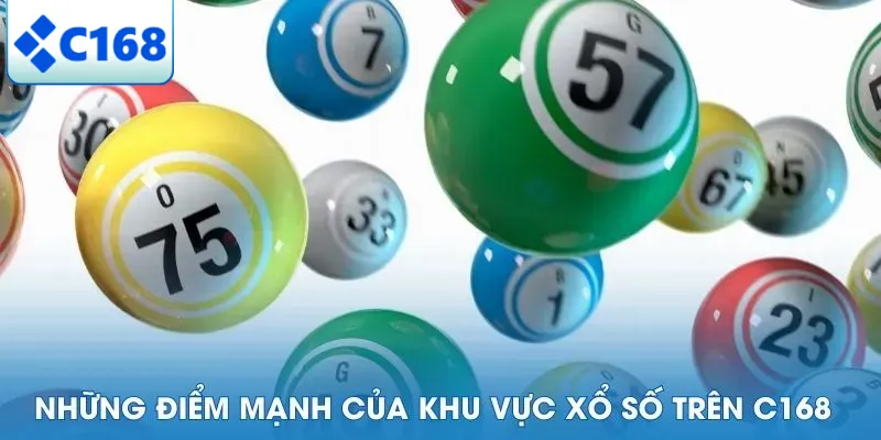 Điểm nổi bật của chuyên mục xổ số C168